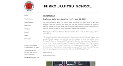 Desktop Screenshot of nikkojujitsu.com