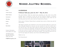Tablet Screenshot of nikkojujitsu.com